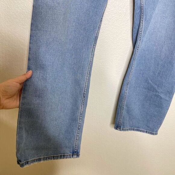 Abercrombie & Fitch 90s Slim Straight Curve Love 37/24R Jean Ultra High Rise NEW - Picture 12 of 16